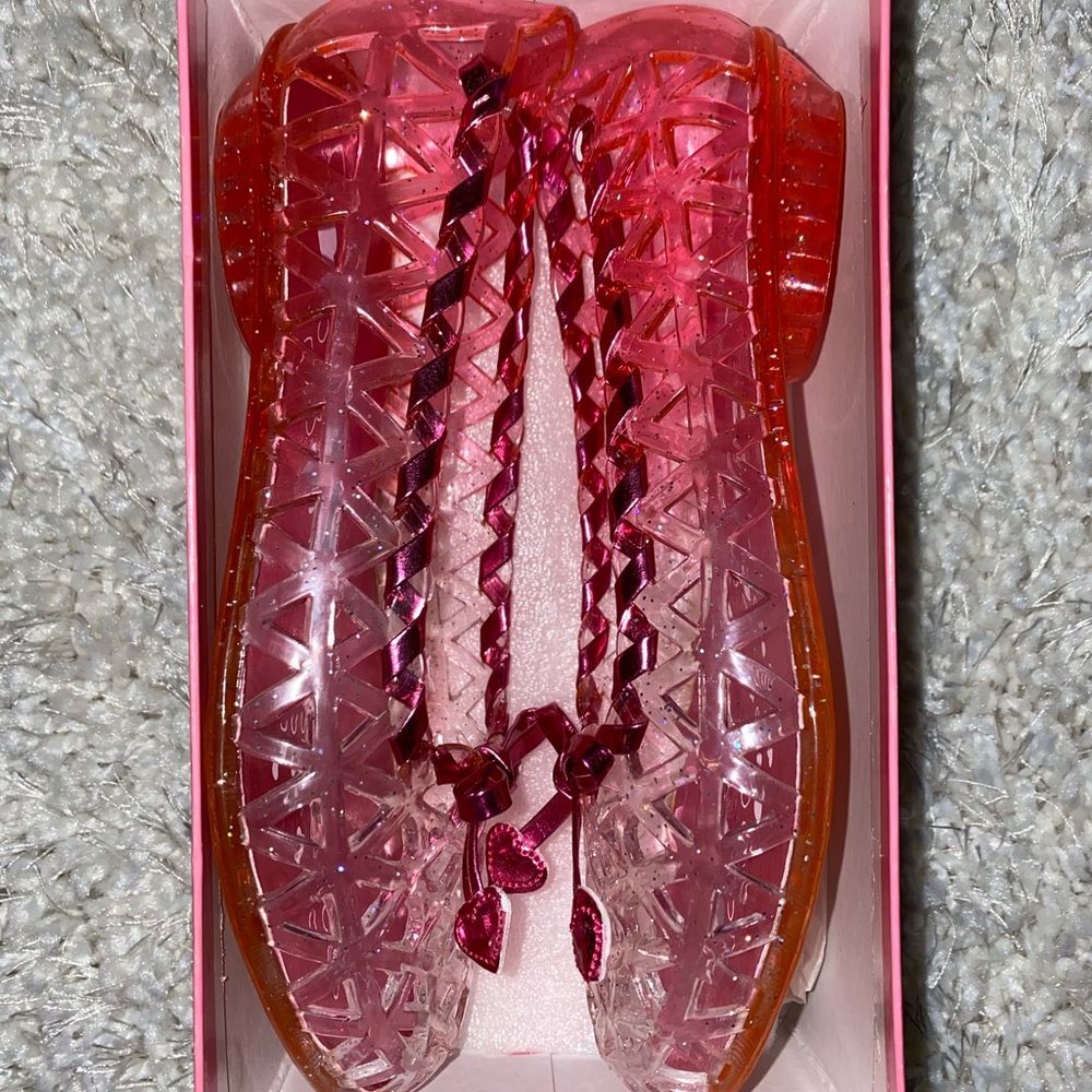 NEW Nina Kids Sassy Pink Jelly Ombré